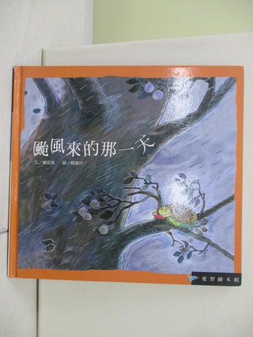 【書寶二手書T1／少年童書_TTN】颱風來的那一天_劉思源, 楊麗玲