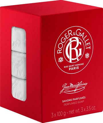 Roger & Gallet Jean Marie Farina Perfumed Soaps 3 x 100g