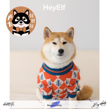 盧卡家新款秋冬季棉衣保暖防風毛衣狗狗柴犬柯基比熊寵物外套冬裝