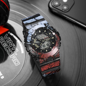 ins風獨角獸海賊王電子手表男女學生簡約氣質潮流初高中運動防水