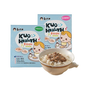郭老師 12M+ 常溫寳寳燴料一盒2入 100g/包-多款可選