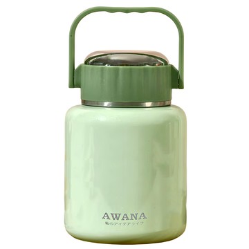 AWANA 日式繽紛悶燒罐 MH-1100  1個  綠色  1.1L