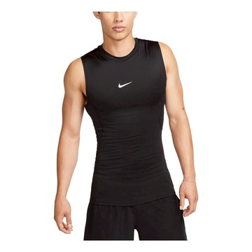 Nike Pro Dri-FIT Tight Sleeveless Workout Top 'Black'
