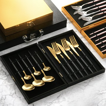 家用刀叉ins風西餐餐具套裝全套網紅餐具ins套裝 創意牛排刀叉套