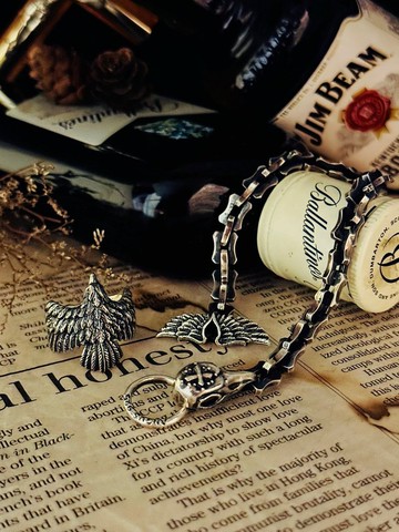 【動物系列】烏鴉Crow 925純銀 手鍊 【情人節禮盒】