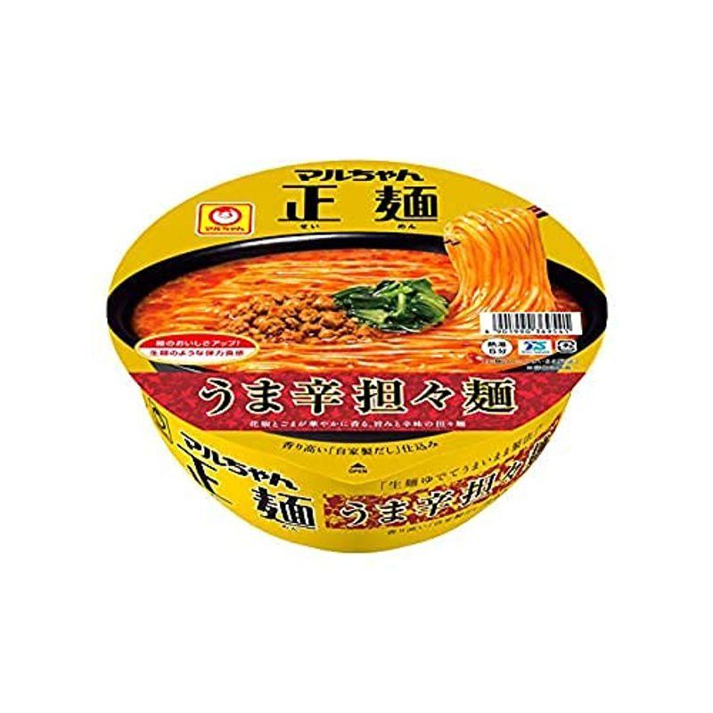 東洋水産 マルちゃん正麺 カップ うま辛担々麺 126g×12個