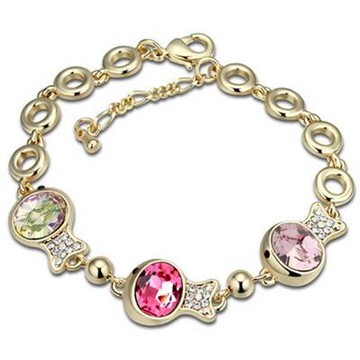 現貨+預購 925純銀手鍊 水晶銀飾-優美溫柔小魚風格母親節生日情人節禮物女飾品5色73az81【獨家進口】【米蘭精品】