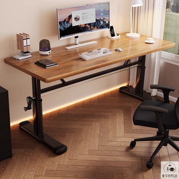 免運 公司貨 新款電腦桌手搖式升降電競桌學生書桌家用學習寫字辦公工作臺 PDD-54快速出貨 公司貨