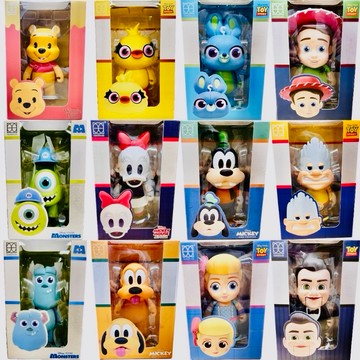 HEROCROSS 胖胖系列 維尼 鴨霸 毛怪 大眼仔 兔崽子 洛基 高飛狗 布魯托 迪士尼 皮克斯 玩具總動員 可挑