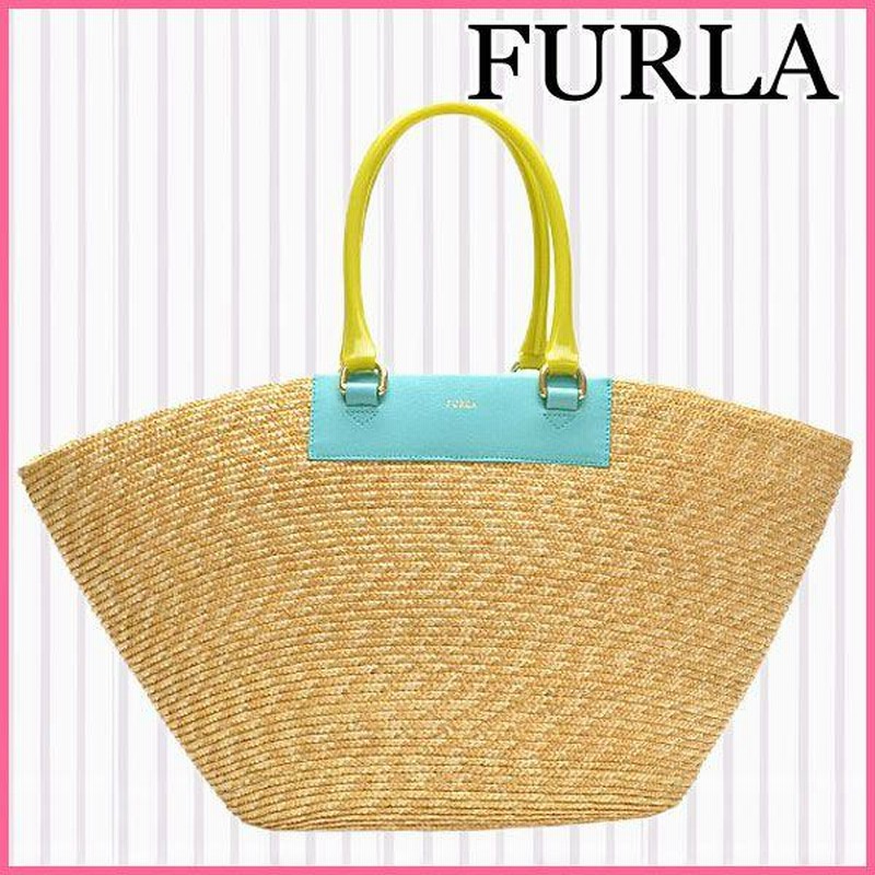 未使用品✨FURLA フルラ リパリ LIPARI カゴバッグ ショルダーバッグ