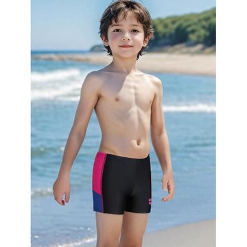 arena阿瑞娜兒童平角角泳褲寬邊舒適寶寶學習專業訓練游泳褲