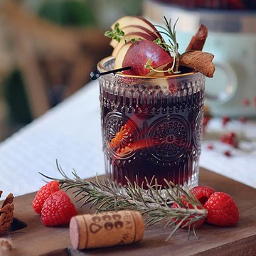 熱紅酒杯子矮腳紅酒杯玻璃煮熱紅酒感耐熱防爆耐高溫玻璃杯