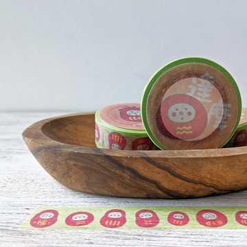 達摩不倒翁  /  紙膠帶