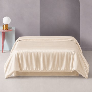 J-bedtime 床寢時光 天絲萊賽爾纖維被套 P7783M  淺茶色  雙人(210 x 180cm)