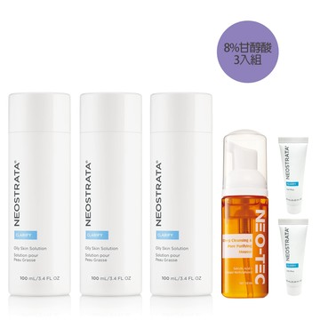 (3入7折 加贈組)NeoStrata 芯絲翠 油性膚質專用果酸溶液100ml(效期2027.2.28)