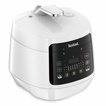 Tefal特福 迷你溫控舒肥萬用鍋/壓力鍋 CY350170 摩登白