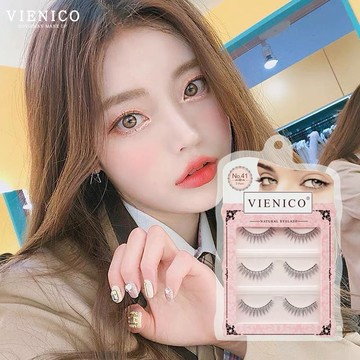 【台灣出貨🇹🇼】VIENICO靈動系列NO.41🍀眼中拉長 空氣感 假睫毛