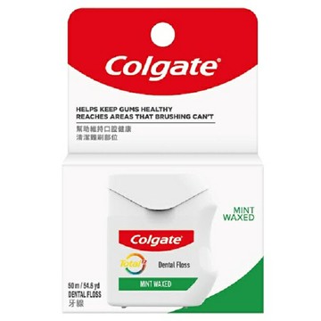 高露潔 全效牙線-薄荷配方50M【屈臣氏】