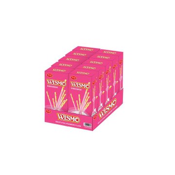 瑞奇 草莓風味餅乾棒22G*10