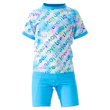 Loveteen kids 小男衝浪裝二件式 彈性佳  12  藍色