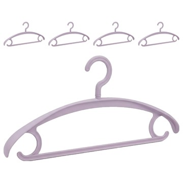 旋轉無痕衣架  北歐紫  1組