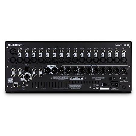 Allen ＆ Heath QU-PAC 16-In 12-Out Ultra Compact Digital Mixer with Touchscreen Control