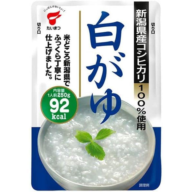 たいまつ食品 白がゆ 250g×10袋入×(2ケース)