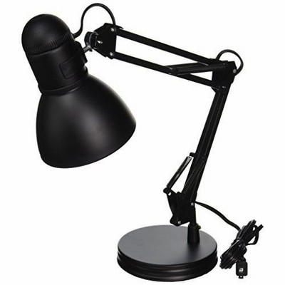 Boston Harbor TL-WK-134E-BK-3L Swing Arm Adjustable Desk Lamp, 60 W, A19, B