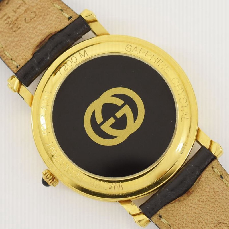 希少】GUCCI グッチ 7200M 腕時計 ゴールド メンズ