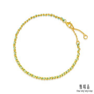 點睛品 希望 守護繩 黃金手鍊_計價黃金(約0.8錢)