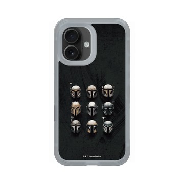 iPhone 16 AirX 流變灰 - Star Wars - The Mandalorian - 曼達洛人頭盔
