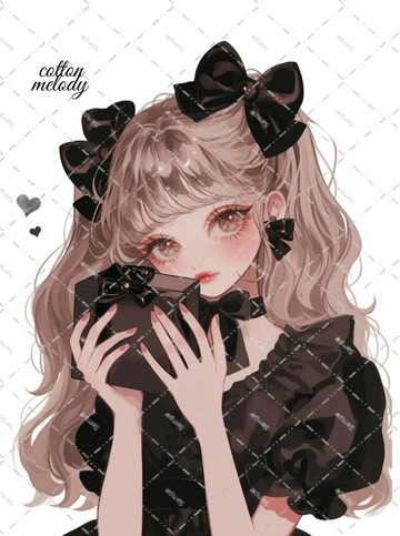 original sticker no.2212 人物貼紙 原創貼紙 原創人物貼紙 裝飾貼紙 cotton melody