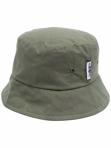 Mackintosh - waxed cotton bucket hat - unisex - Cotton - S/M - Green
