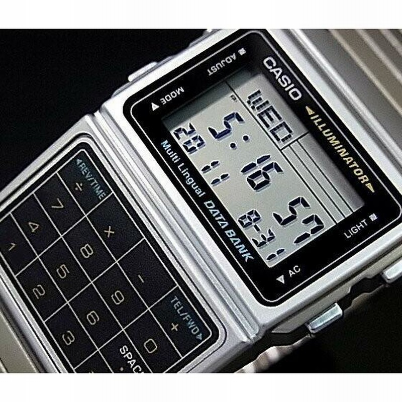 CASIO DATABANK 　DBC-611-1　海外モデル CASIO Data Bank カシオ データバンク DBC-611-1 シルバー