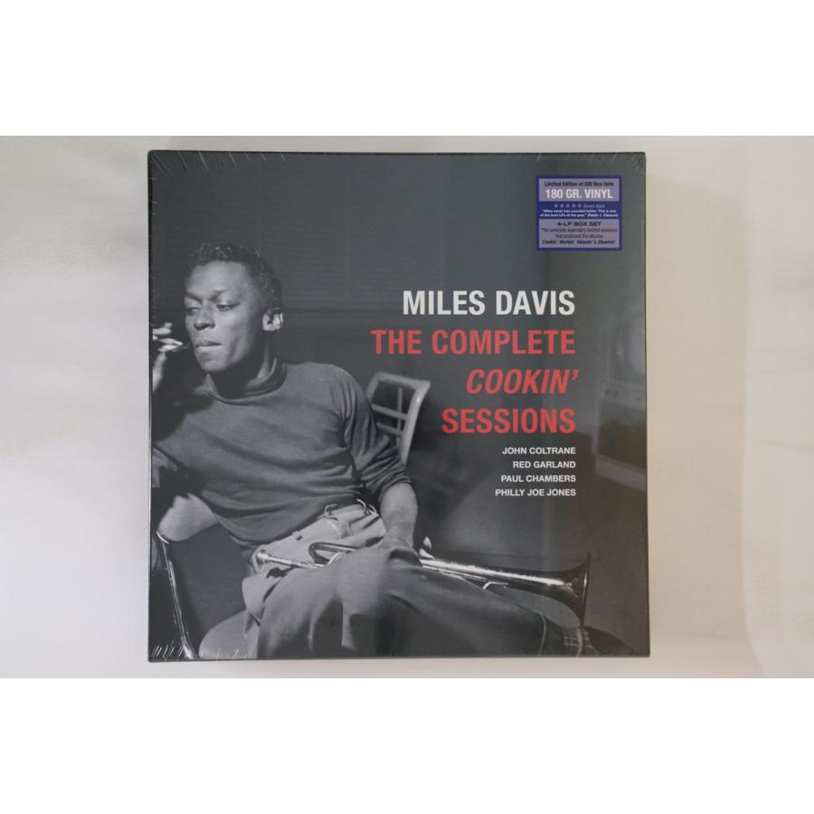 欧4discs LP Miles Davis Complete Cookin' Sessions 37182 JAZZ IMAGES 未開封  01040