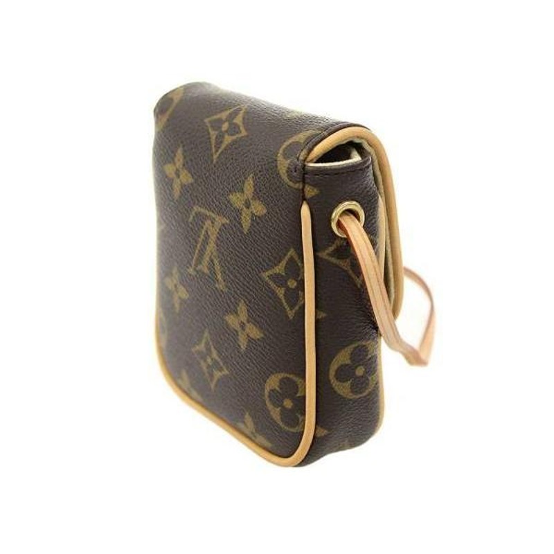 ルイヴィトン Louis Vuitton モノグラム ポシェットカンクーン ミニ斜