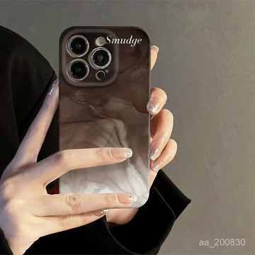 藝術暈染手機殼 適用於蘋果15PROMAX/手機殻iPhone14/13高級12/11/XR/8/硬殻/手機保護殼