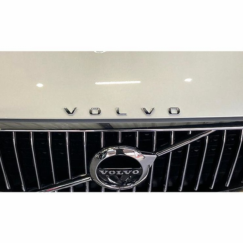 VOLVO 文字 カスタムロゴエンブレム2色（クロームメッキ/マット