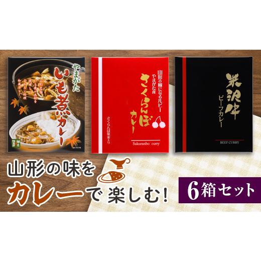 ふるさと納税 山形県 高畠町 後藤屋 山形ご当地カレー6箱セット F20B-295