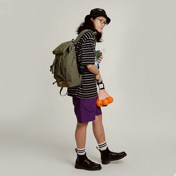 大容量後背包 GIO (橄欖) 13-16吋筆電防潑水雙肩包