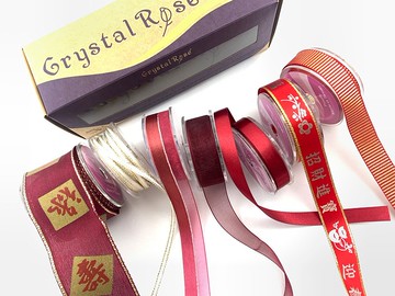 紅福賀歲緞帶禮盒/7入_送燙金收納紙盒