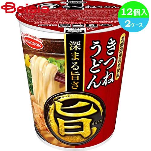 カップ麺 エースコック まる旨 きつねうどん 12個入り×2ケース