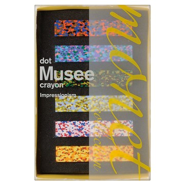 AOZORA Musee Crayon 印象派風格蠟筆: 莫內 美術館  1套  6個