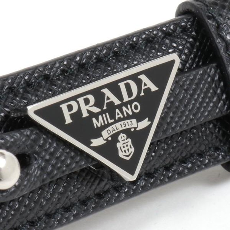 PRADA プラダ 2PP68T 053 F0002 メタル三角ロゴプレート サフィアーノ