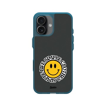 iPhone 17 Clear (相機按鈕) 夜幕藍 - KID - KANDAN 微笑生活