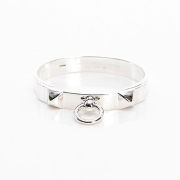 HERMES 愛馬仕 Collier de Chien純銀手環(Ag925)(SH小款)