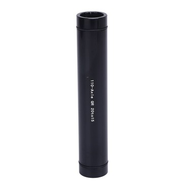 【Lixada】自行車通軸花鼓適配器 20mm 至 15mm 快速釋放筒軸前叉,適用於山地自行車鋁合金 110