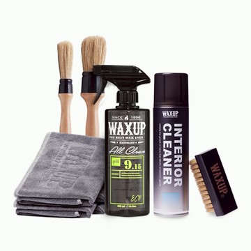 【WAXUP-內裝/外漆清潔組 】 行車在外，鳥屎 蟲屍 食物污漬 腳印 給你內裝、外漆最及時的清潔