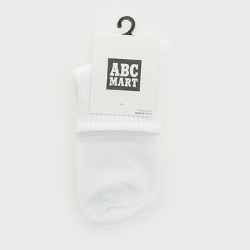 ABC-MART 女 22-25CM 白襪 長襪 襪子 A4C0804143