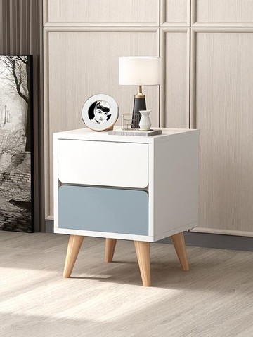 床頭櫃 簡約現代床頭櫃北歐床邊小櫃子簡易迷你收納櫃臥室置物櫃儲物櫃